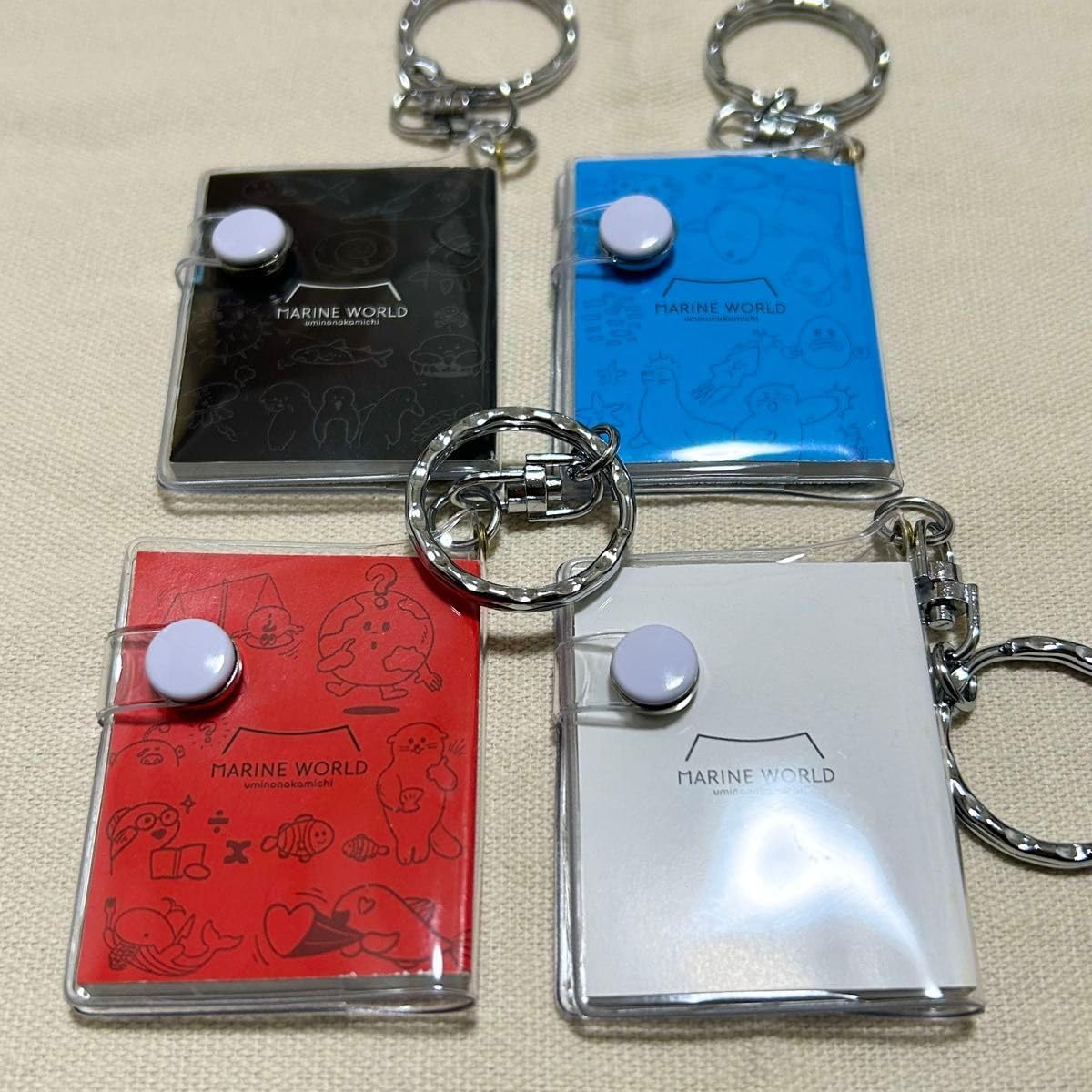 マリンワールド海の中道 コンプリート マリン豆本 ラッコ リロくん